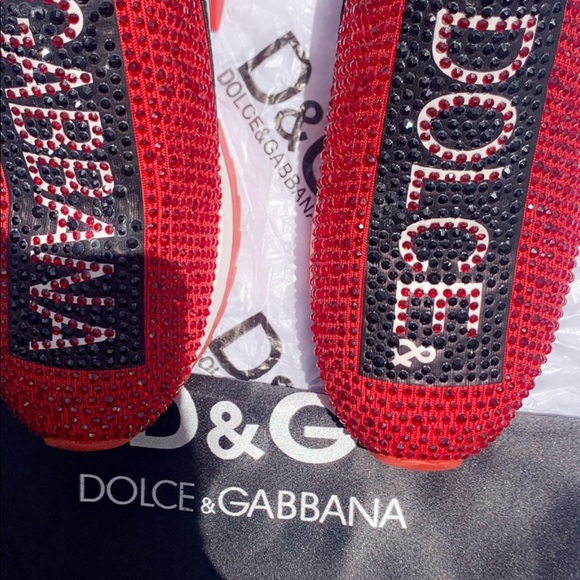 dolce and gabbana sparkle shoes